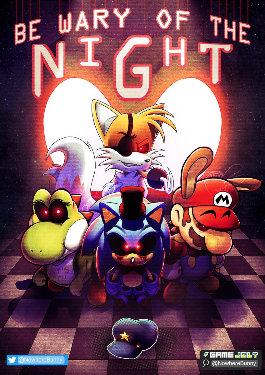 Another Sonic The Hedgehog x Five Nights at Freddy's art I got commissioned to make months ago
#FNAS #FNAF