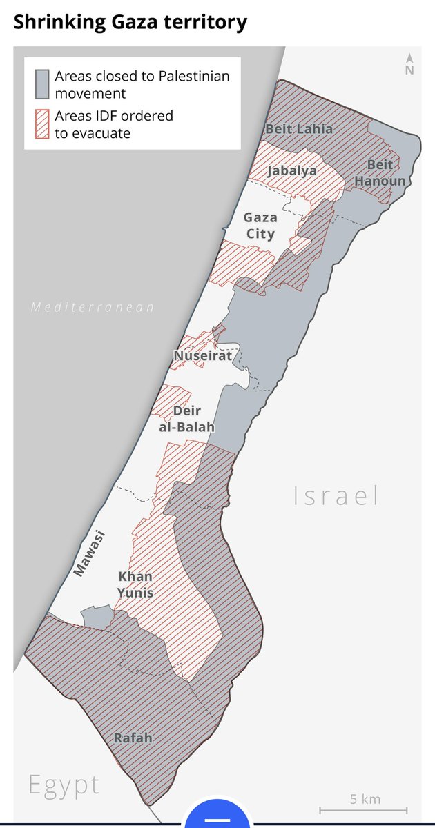 bentreyf's tweet image. 2 million Palestinians are now crammed into 18% of Gaza’s territory (66km2). Most of them are living in tent camps full of mosquitoes, rodents, and worms, where there is one toilet per 200 residents.
haaretz.com/israel-news/20…