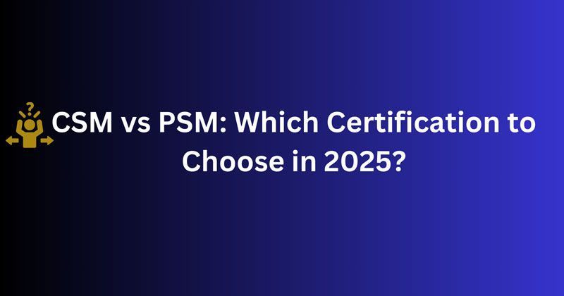 CSM vs PSM: Which Certification to Choose in 2025?
#CSMvsPSM #ScrumMaster #CertifiedScrumMaster #ProfessionalScrumMaster #AgileCertification #ScrumCertification #AgileScrum #CSM #PSM #ScrumTraining #AgileCoach #ScrumCareer #AgileTransformation #ScrumMaster
namasteui.com/csm-vs-psm-whi…
