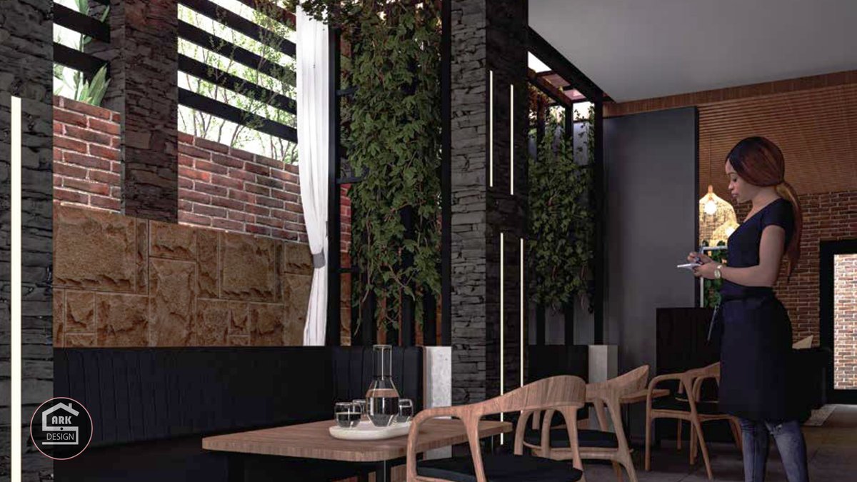 ArkdesignSocial's tweet photo. The outdoor surfaces have the similar positive and negative patterns that are made from plaster manipulation. The furniture collection complements the overall design, with elegancy and integration of the patterns where possible. https://t.co/cR3Oy1oQKf