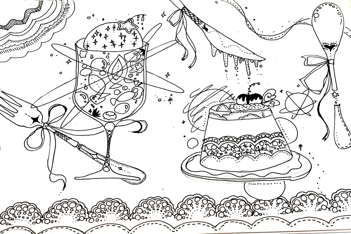 lihaauv's tweet photo. #illustration 
ボールペン画 https://t.co/EgevDDxxQA