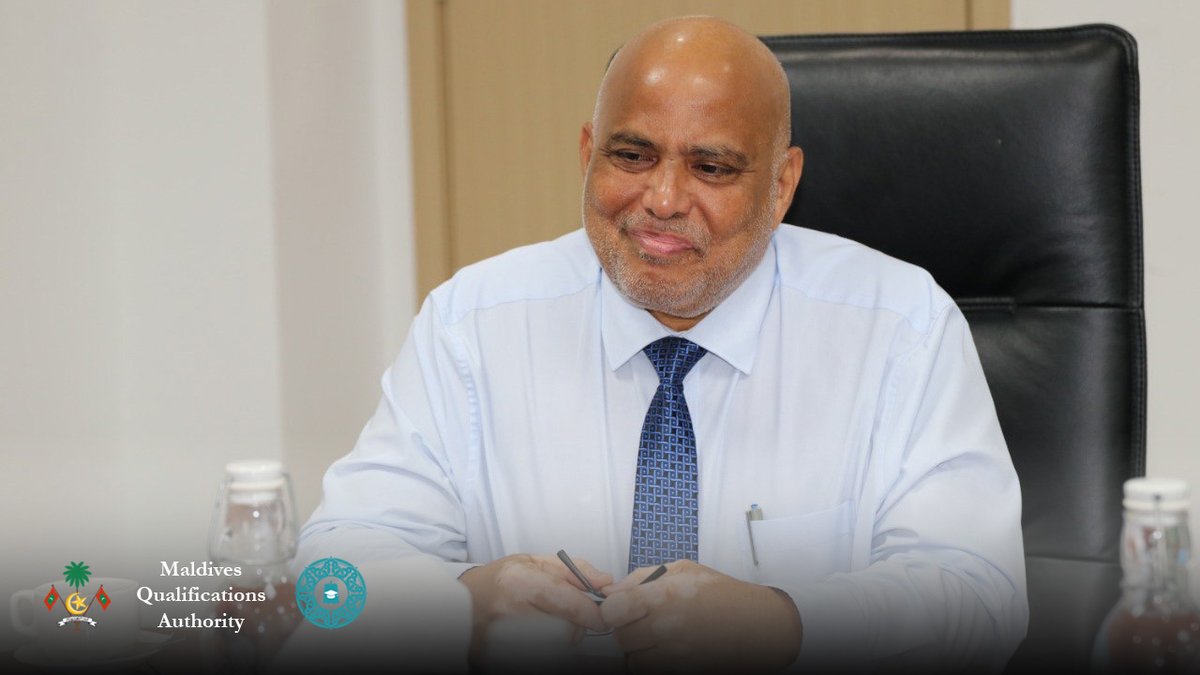 Higher Education Minister Dr. Ali Haidar Ahmed and Transport Minister Mohamed Ameen held an initial meeting to discuss a way forward in aligning and seeking accreditation to transport-related courses in line with the Maldives National Qualifications Framework (MNQF).