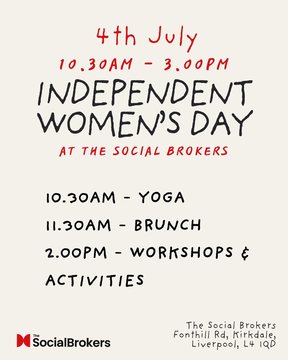 We’re opening the doors for a women’s-only day filled with food, activities, good company, supported by amazing organisations

The NHS Live Well team will be with us too, offering cervical screening (smear test) appointments throughout the day from their mobile health bus… 🧵