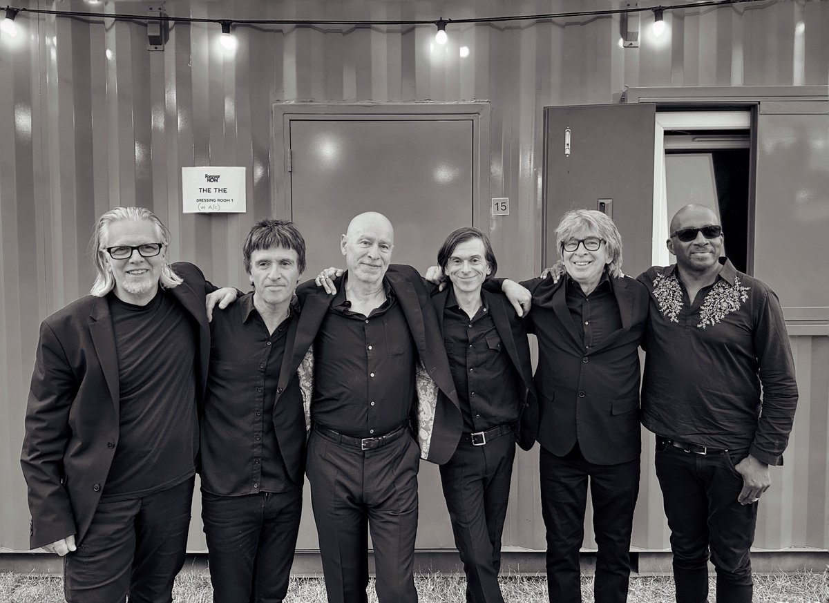 THE THE (@thethe) on Twitter photo Thanks to all who came to see THE THE at <a href="/forevernowuk/">Forever Now</a> Festival yesterday — a wonderful concert, made even more so by a special guest appearance from our dear friend <a href="/Johnny_Marr/">Johnny Marr</a> – on stage again with THE THE for the first time since 1990!
It was actually Johnny who handpicked Thanks to all who came to see THE THE at <a href="/forevernowuk/">Forever Now</a> Festival yesterday — a wonderful concert, made even more so by a special guest appearance from our dear friend <a href="/Johnny_Marr/">Johnny Marr</a> – on stage again with THE THE for the first time since 1990!
It was actually Johnny who handpicked