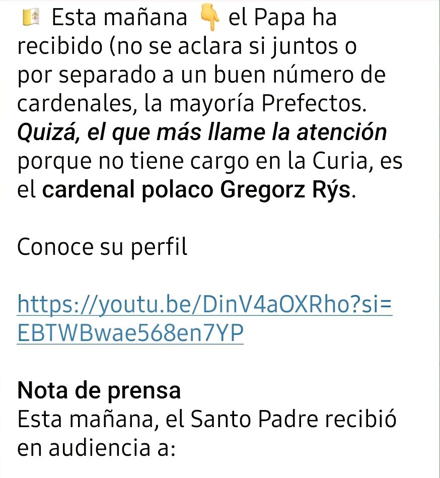 Conclave_Report's tweet image. youtube.com/post/UgkxN_vmO…