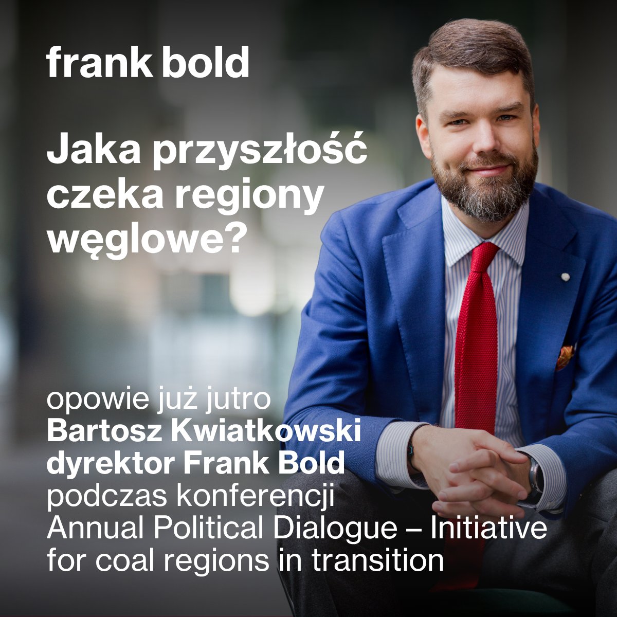 Fundacja Frank Bold (@frankbold_pl) on Twitter photo Już jutro <a href="/Bar_Kwiat/">Bartosz Kwiatkowski</a>, dyrektor Frank Bold, weźmie udział w panelu „Empowering people through energy policy in coal+ regions” podczas konferencji Annual Political Dialogue.
Dołącz i sprawdź, jak razem możemy budować przyszłość regionów węglowych!
energy.ec.europa.eu/events/annual-… Już jutro <a href="/Bar_Kwiat/">Bartosz Kwiatkowski</a>, dyrektor Frank Bold, weźmie udział w panelu „Empowering people through energy policy in coal+ regions” podczas konferencji Annual Political Dialogue.
Dołącz i sprawdź, jak razem możemy budować przyszłość regionów węglowych!
energy.ec.europa.eu/events/annual-…