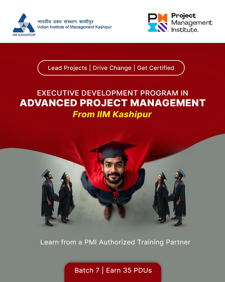 nulearnedu's tweet photo. Your career deserves more than basic project skills.

Step up with IIM Kashipur’s Executive Program in Advanced Project Management.
✅ PMI® Authorized | 🎯 Earn 35 PDUs
📅 Batch 7 Open 
 
Apply 👉 https://t.co/6FYQ1NavWb

#AdvancedProjectManagement #Nulearn #NeverStopLearning https://t.co/EuCzA8afOd