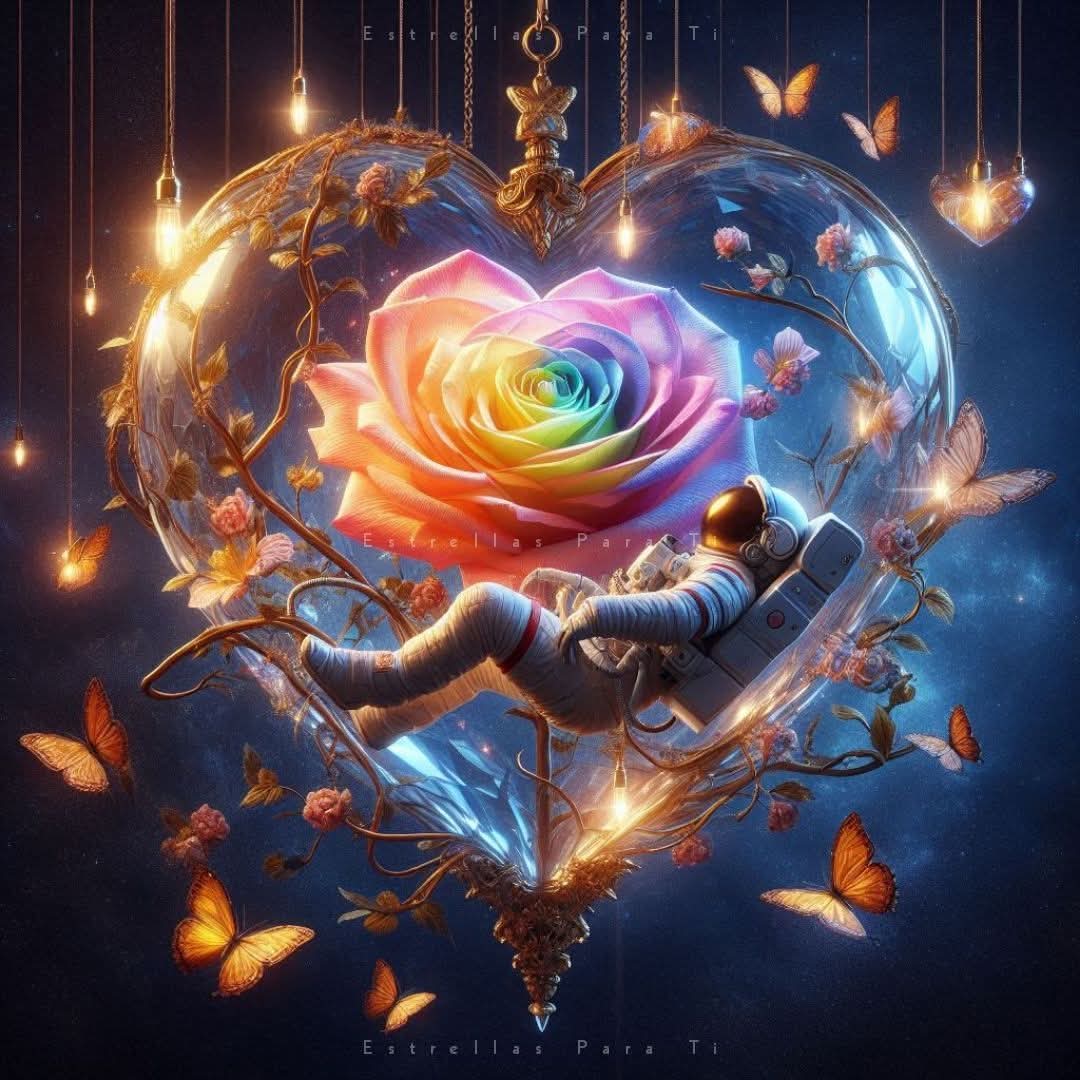 Buenos días ☕

"Mi 💓 te menciona en cada latido."

#EstrellasParaTí ✨🌸🦋👩‍🚀