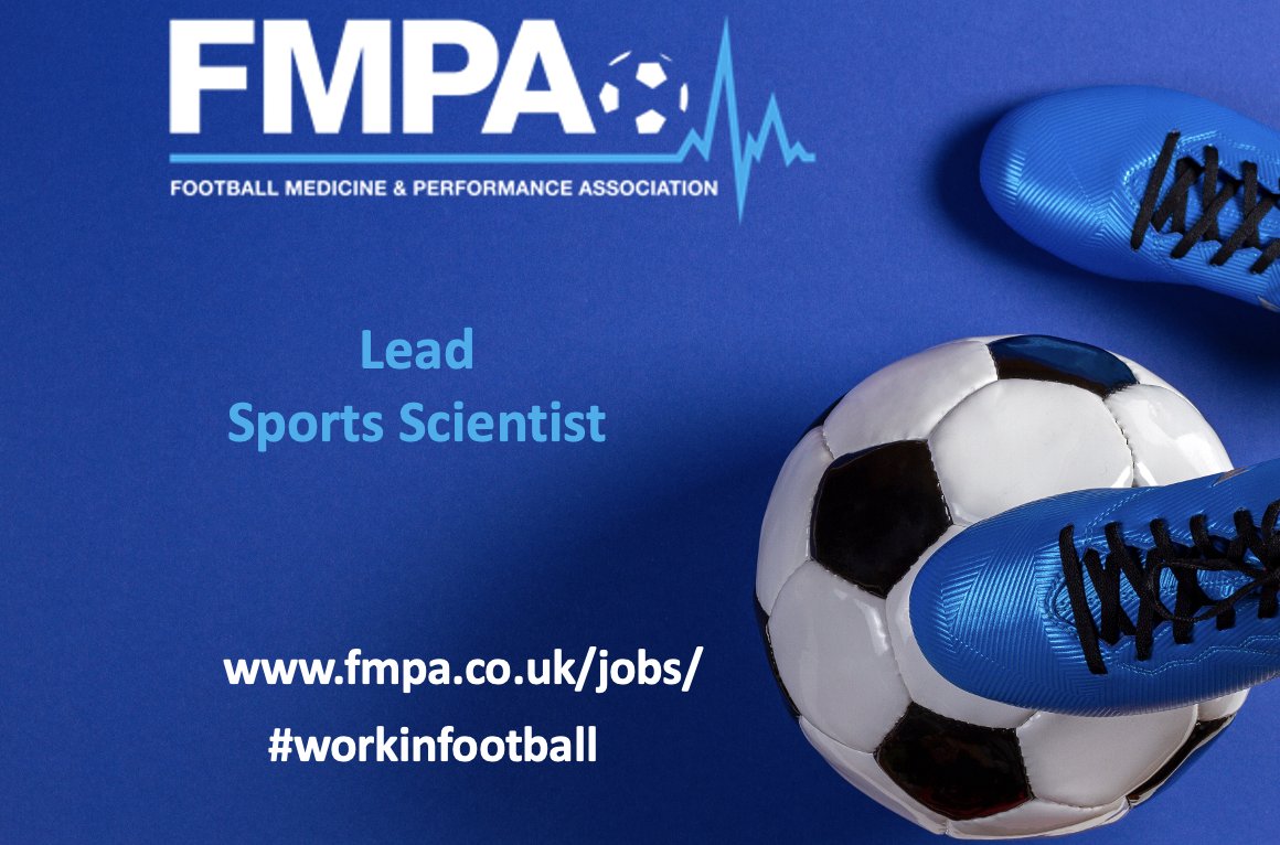 FMPA RECRUITMENT:  New job added 

⚽ Lead Sports Scientist

#workinfootball #sportssciencejobs #sportsscientist

➡️ fmpa.co.uk/jobs/lead-acad…