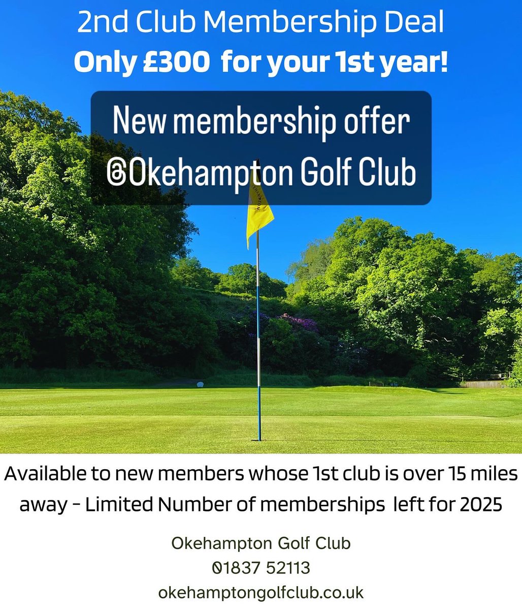 Okehampton Golf Club tweet media