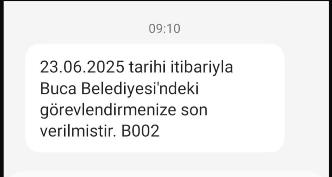 Burada en büyük suç, 700 bin belediye şirket işçisini 696 Sayılı KHK ile kadrosuz, güvencesiz bir düzene mahkûm eden iktidardadır. <a href="/Akparti/">AK Parti</a>
<a href="/RTErdogan/">Recep Tayyip Erdoğan</a> <a href="/isikhanvedat/">Prof. Dr. Vedat Işıkhan</a> 

Ama bugün bu güvencesizliği bir fırsata çevirip işçiyi kapının önüne koyanlar muhalefet belediyeleridir.