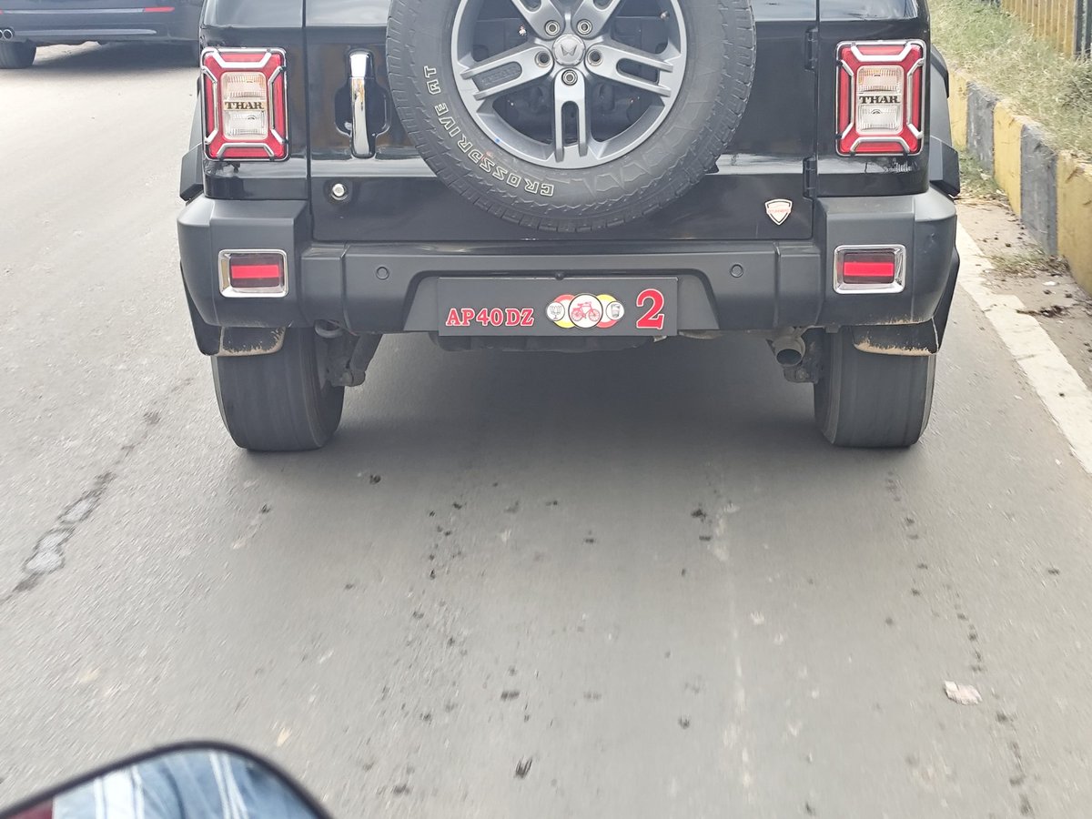 Hello Sir !! Ayyapa Society, Madhapur deggara idhi !!! Itla number plates allowed aa Telangana lo ? 
Please do the needful 
<a href="/HYDTP/">Hyderabad Traffic Police</a> <a href="/CYBTRAFFIC/">Cyberabad Traffic Police</a>