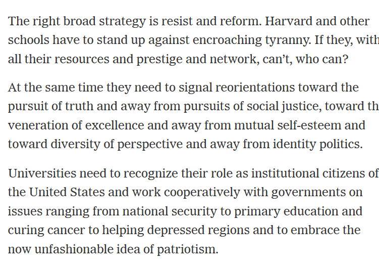 Luis Garicano 🇪🇺🇺🇦 (@lugaricano) on Twitter photo I enjoyed the conversation of <a href="/LHSummers/">Lawrence H. Summers</a> with <a href="/FrankBruni/">Frank Bruni</a> <a href="/DouthatNYT/">Ross Douthat</a>.
It is insane that we have, with our silence, allowed some university departments to become centers for the dissemination of anti-Western prejudice rather than for truth-seeking. E.g. the narrative that I enjoyed the conversation of <a href="/LHSummers/">Lawrence H. Summers</a> with <a href="/FrankBruni/">Frank Bruni</a> <a href="/DouthatNYT/">Ross Douthat</a>.
It is insane that we have, with our silence, allowed some university departments to become centers for the dissemination of anti-Western prejudice rather than for truth-seeking. E.g. the narrative that