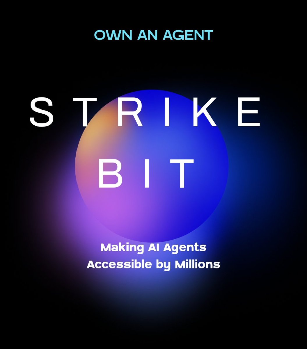 DesiErna19's tweet image. Introduce $STRIKE 🤖

StrikeBit is simplifying AI by building an accessible platform where users can easily create and launch their own AI powered tokens and customizable AI agents.

Making AI Agents Accessible by Millions.

#Huostarter #StrikeBit