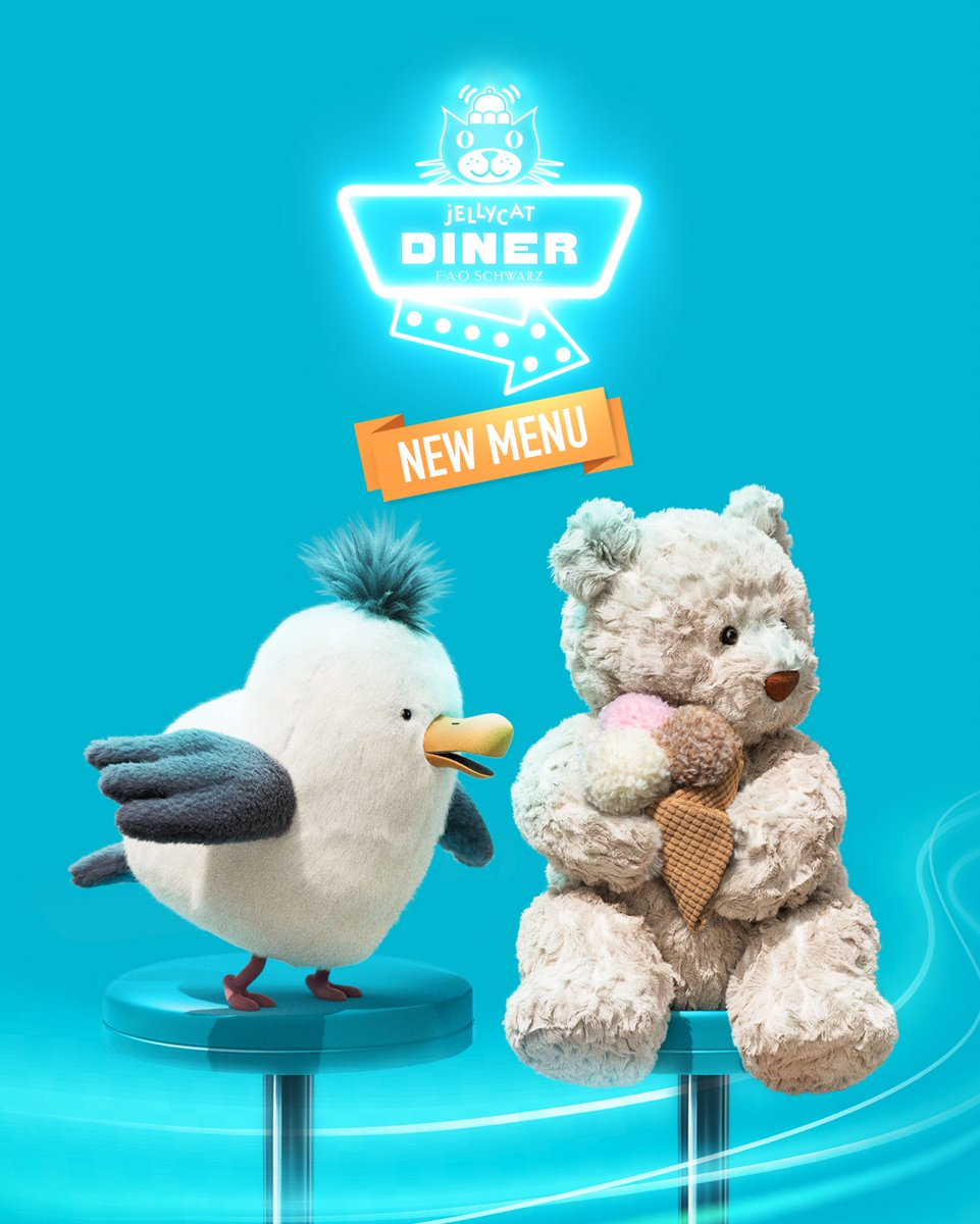 Exclusive new menu at the Jellycat Diner at NYC's FAO Schwarz