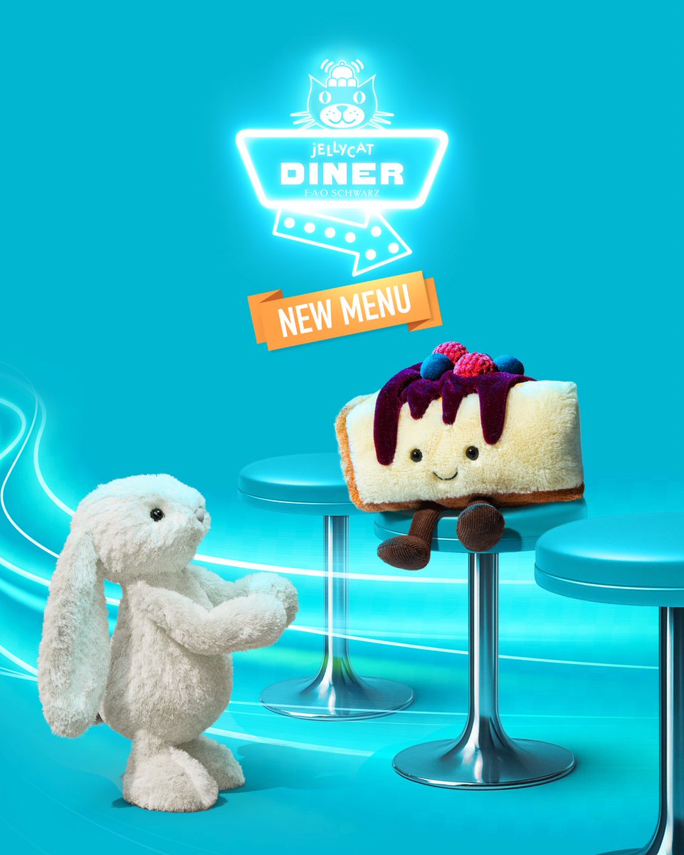 Exclusive new menu at the Jellycat Diner at NYC's FAO Schwarz