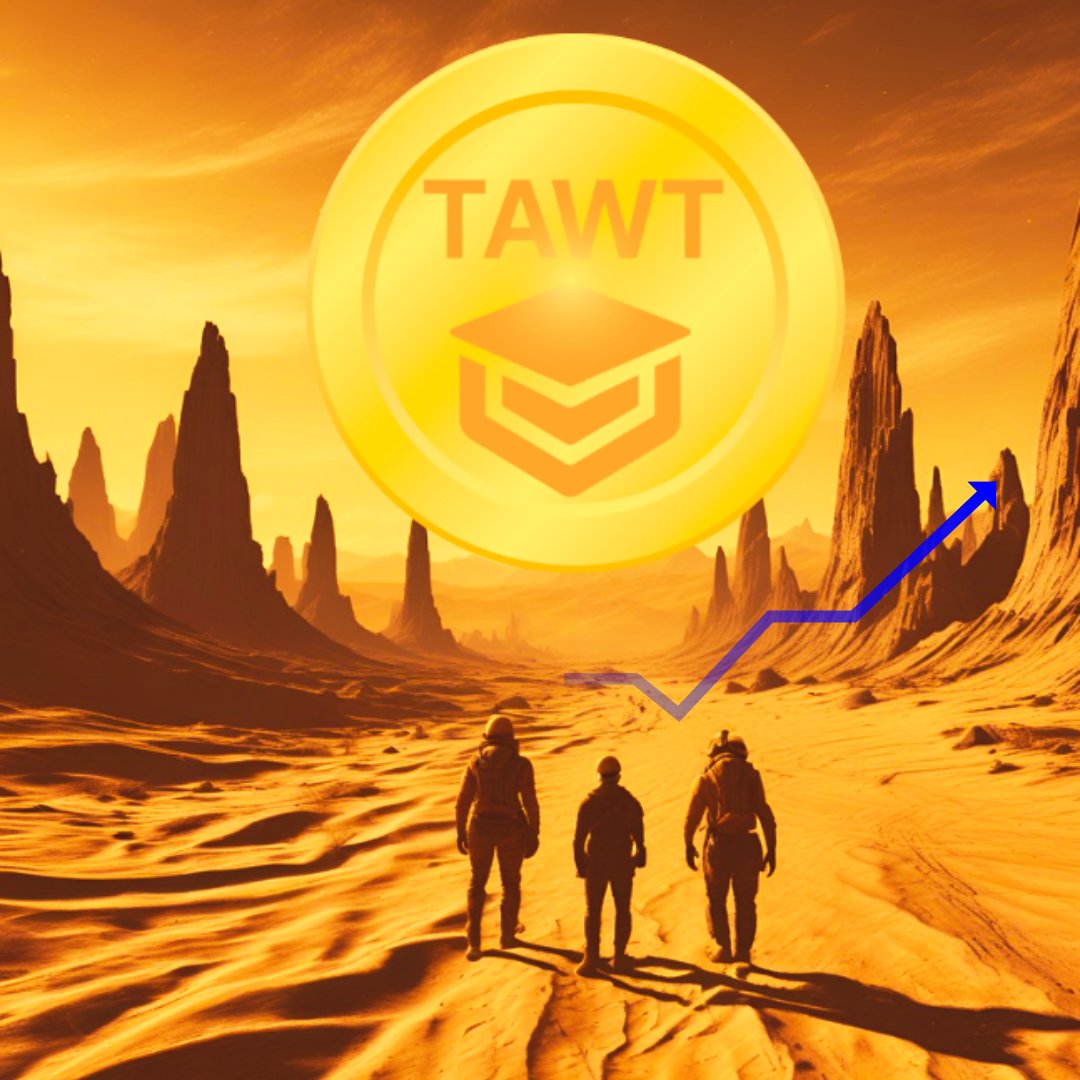 TawtToken's tweet photo. 💡Education is a $6T global industry and it's ripe for disruption.
TAWT Coin bridges the gap between blockchain and edtech, offering real utility and massive growth potential.
📈 Early movers win big. Don’t miss this wave.
#TAWT #CryptoInvestor #BlockchainForGood #SimpliTaught https://t.co/ftTDzKQXNS