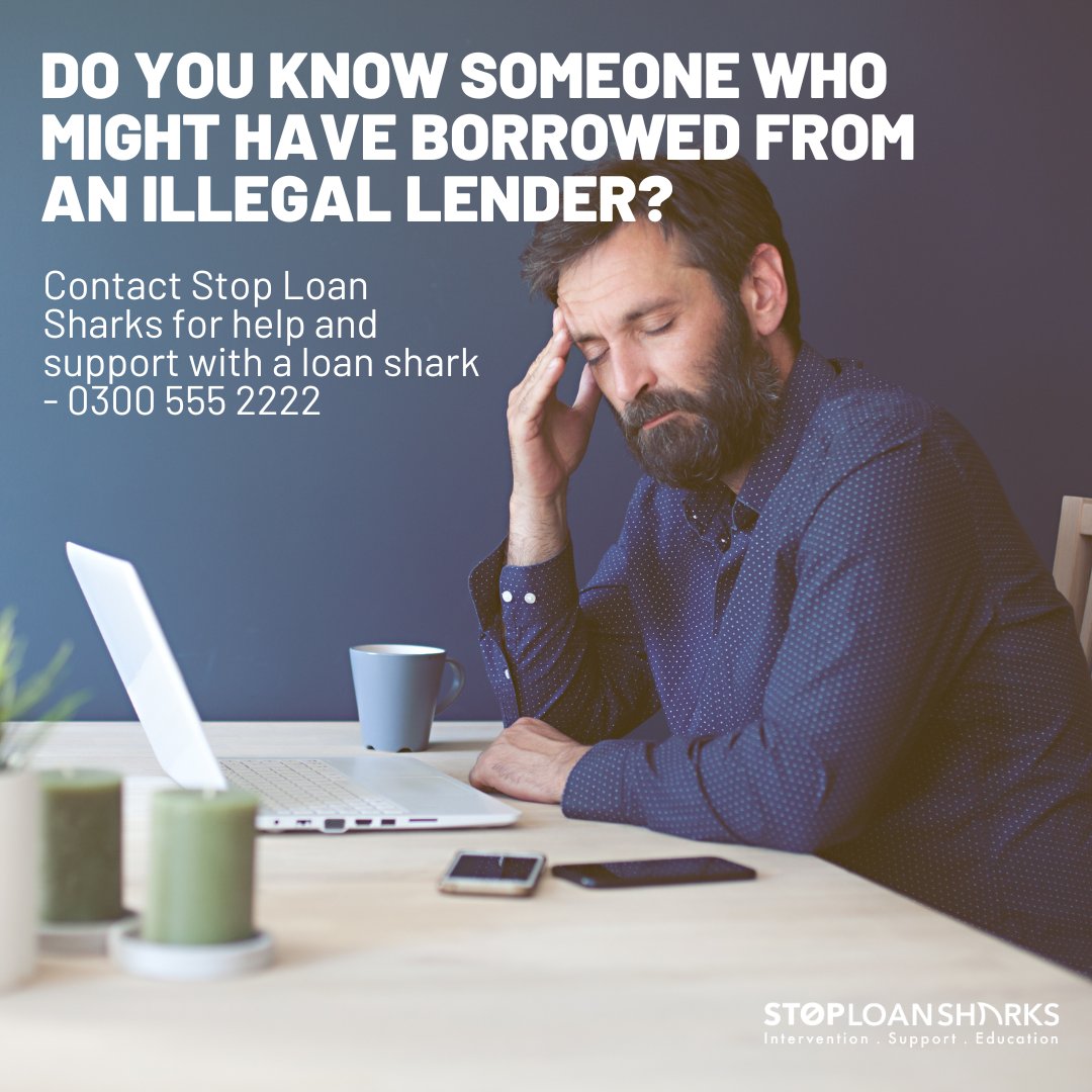 Age means nothing to a loan shark. Loan Sharks can come in all shapes and sizes. If you think you or someone you know is involved with a loan shark contact us today on 0300 555 2222 or visit us on stoploansharks.co.uk #SLSEngland #StopLoanSharksEngland