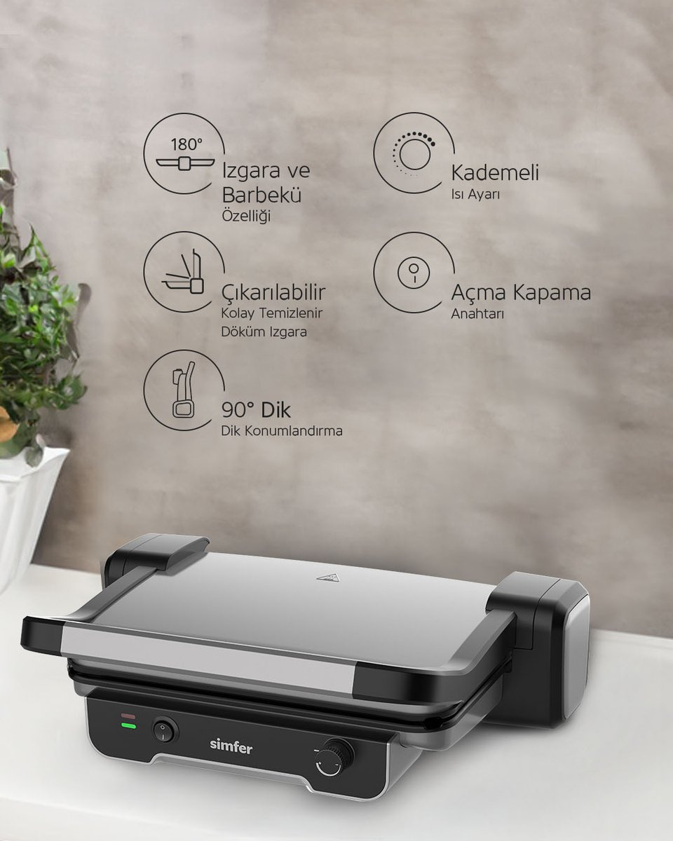 Kahvaltılar artık çok daha hızlı, hem de çok daha pratik!

Simfer Marine Tost Makinesi ile güne keyifle başlarken sağlıklı beslenmenin tadını çıkarın.

Fonksiyonelliğiyle öne çıkan bu tost makinesiyle tanışma zamanı!

📌 Detaylı bilgi için 👉🏻 simfer.com.tr

#Simfer