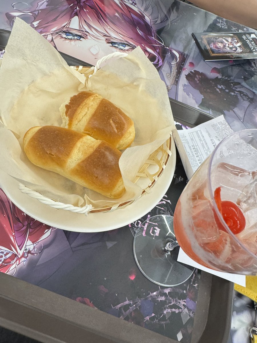 cilia0530's tweet photo. ️맛있어요💗#악엔죽 #아역의엔딩은죽음뿐 #판타지트 #콜라보카페 https://t.co/6rbtKsiNwN