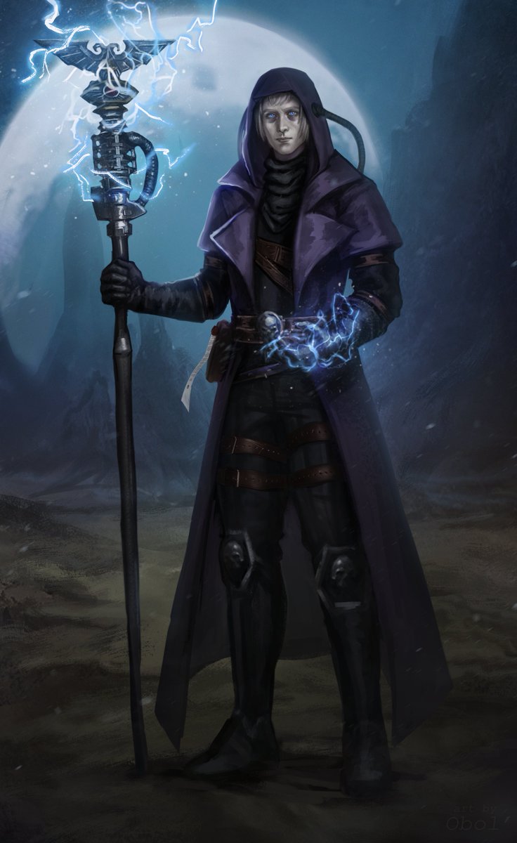 raszard's tweet image. Character portraits I will use for for Garvet and Vilsia when Lex Imperialis drops
Portraits by Obol
Cropped versions to put in game will be below in comments
#roguetrader #rogue_trader #Rogue_artist #warhammer40k #WarhammerArt #warhammer40000 #warhammer #WarhammerCommunity
