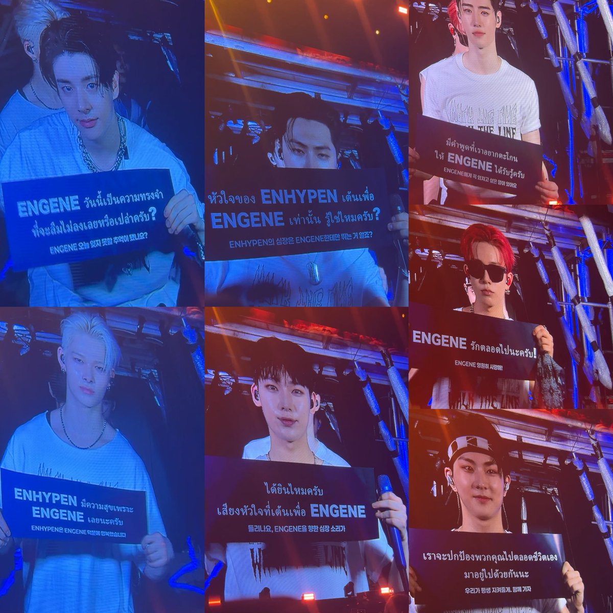 พอมารู้ว่าเอนไฮเพนเป็นคนเสนอ shout out มาเซอร์ไพร์สเอนจีนไทยในคอน มันก็อดตื้นตันพอๆกับชื่นชมไม่ได้ ผู้ชาย7คนนี้รักเอนจีนไทยมากเลยสิน้าาาา 🤍