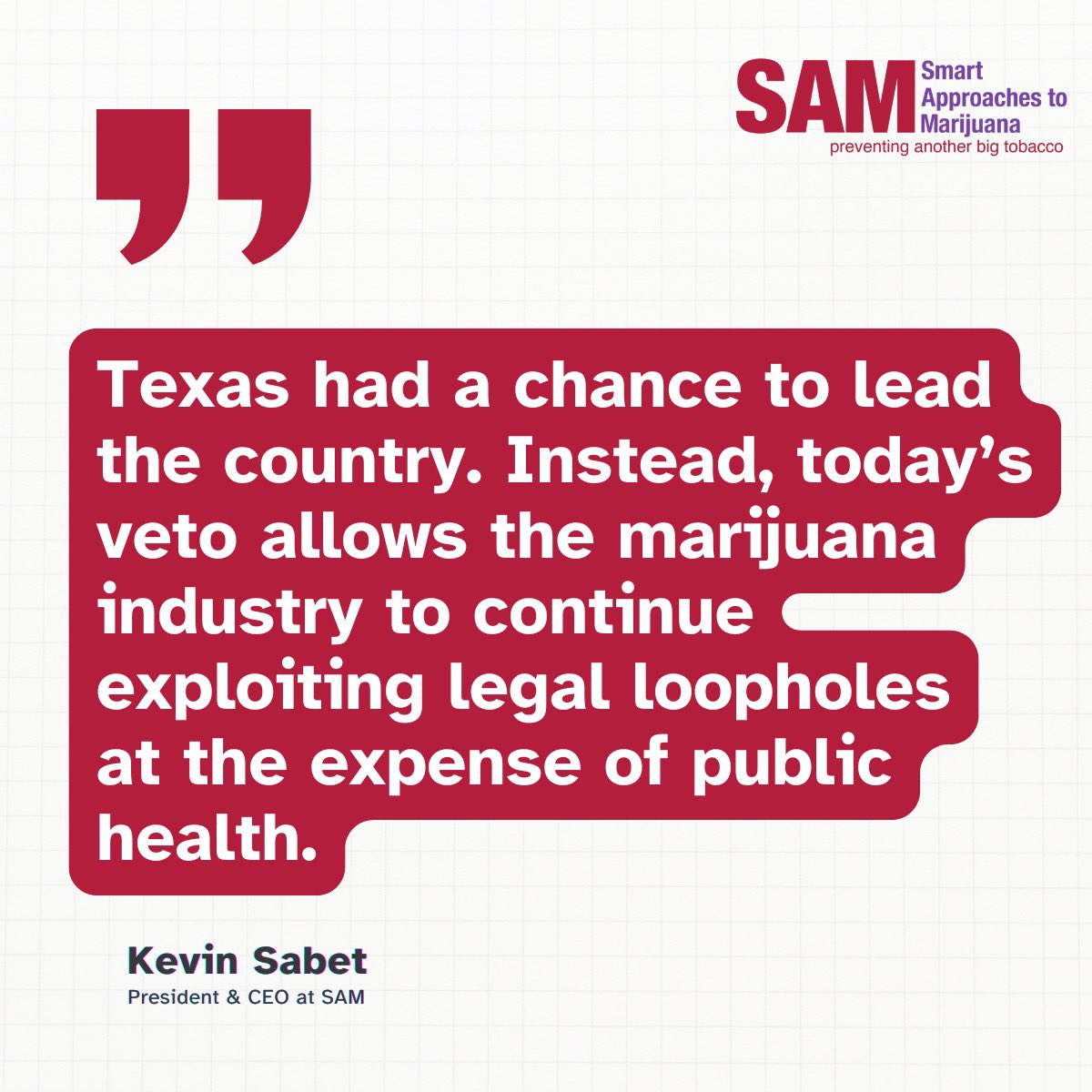 learnaboutsam's tweet photo. BREAKING: @GregAbbott_TX vetoes SB3: 
Abbott’s decision to veto SB3 is a profound disappointment for families, law enforcement, and the public health of Texans across the state. https://t.co/X6OJSaBcJp