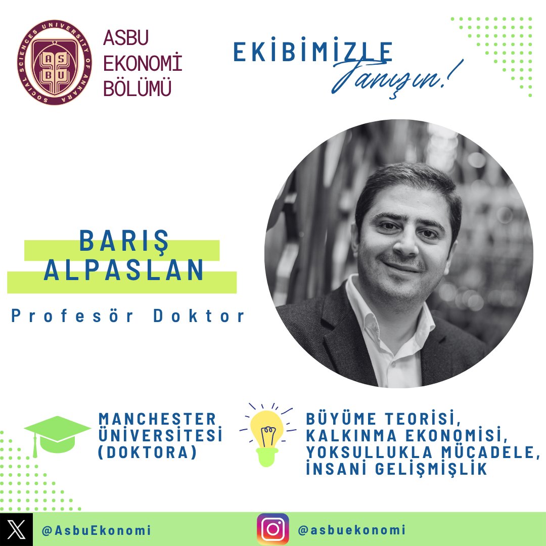 ASBÜ Ekonomi Bölümü'nü daha yakından tanıyalım!