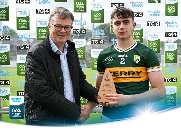 A rock-solid performance in the Electric Ireland Minor MFC semi-final! Congrats to Player of the Match Ronan Sheridan of <a href="/Kerry_Official/">Kerry GAA</a>!
 
Sheridan was a key figure in the Kerry defence, helping them overcome Mayo and reach the All-Ireland final! 🛡️
 
#ThisIsMajor
 
@OfficialGAA