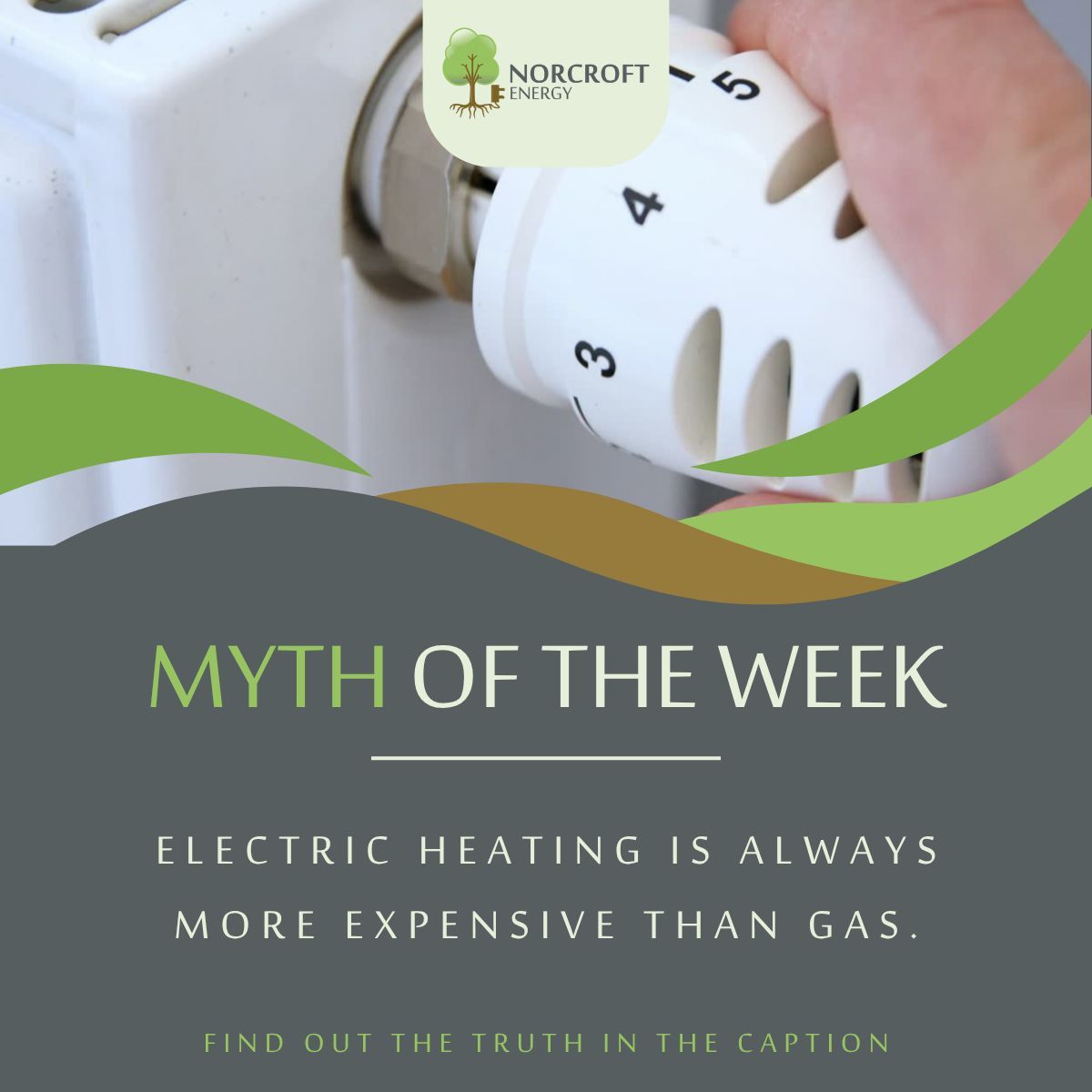 Think electric heating always costs more than gas? Not anymore! When combined with smart usage, solar power, and battery storage - all provided by Norcroft Energy - electric heating can be both cost-effective and eco-friendly.