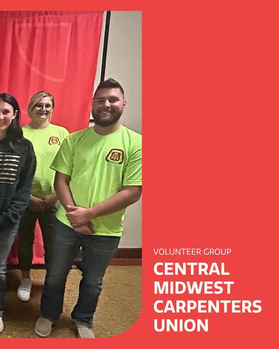 This incredible group from Central Midwest Carpenters Union 🛠️ rolled up their sleeves and jumped in wholeheartedly—cleaning windows, sweeping, scrubbing, and polishing hallway floors, prepping meals, and serving lunch 🍽️❤️.
#VolunteerImpact #HopeInAction #CherryStreetMission