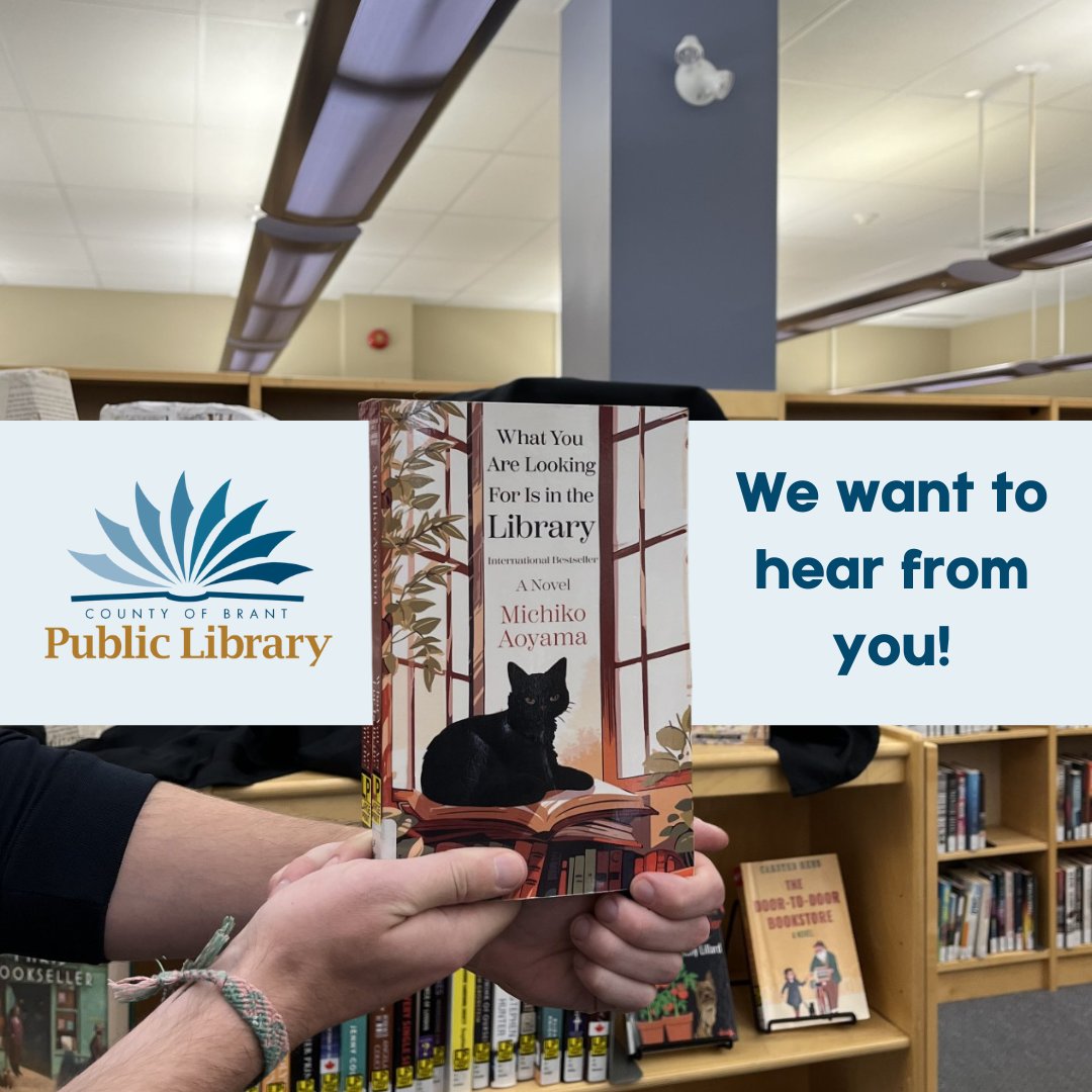 As the library begins an exciting new chapter, we’re asking residents to share their ideas and visions for the future. Join the conversation and share your thoughts on a potential location, services, spaces, and features that matter most to you.

Visit brantlibrary.ca/survey