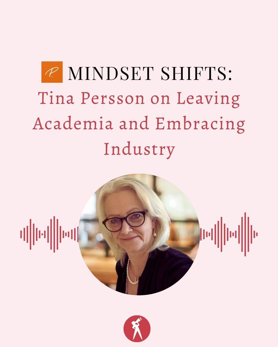 🎙️ What does it take to leave academia and thrive in industry?

Dr. Tina Persson shares her journey from professor to career coach—on mindset shifts, transferable skills, and owning your story.

Listen now on PapaPhD! 🎧 papaphd.com/tina-persson/

#PhDLife #CareerChange #PapaPhD