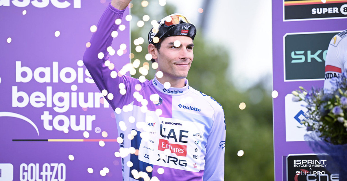 bici.PRO (@bicipro1) on Twitter photo Vittoria di forza, testa e maturitĂ per Baroncini al <a href="/belgium_tour/">Baloise Belgium Tour</a>! Dopo un <a href="/giroditalia/">Giro d'Italia</a> da gregario solido, il corridore del <a href="/TeamEmiratesUAE/">@UAE-TeamEmirates</a> ha guidato la corsa con personalitĂ fino al trionfo.
#Baroncini #BelgiumTour #ciclismo #biciPRO #UAEEmirates #CampionatiItaliani Vittoria di forza, testa e maturitĂ per Baroncini al <a href="/belgium_tour/">Baloise Belgium Tour</a>! Dopo un <a href="/giroditalia/">Giro d'Italia</a> da gregario solido, il corridore del <a href="/TeamEmiratesUAE/">@UAE-TeamEmirates</a> ha guidato la corsa con personalitĂ fino al trionfo.
#Baroncini #BelgiumTour #ciclismo #biciPRO #UAEEmirates #CampionatiItaliani