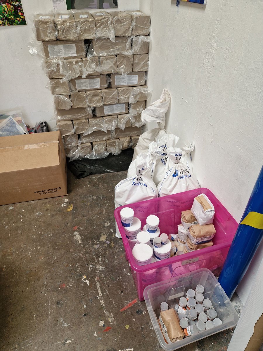 "This is really quite incredible and will make a big difference to what is possible to be created within the studio."

A huge thank you to Hot Clay UK for the clay donation 🤗🤎