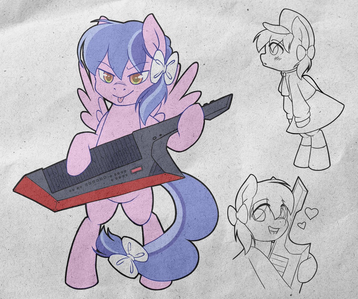 I have a keytar now! (only played keyboard till now)
°˖✧◝(⁰▿⁰)◜✧˖°