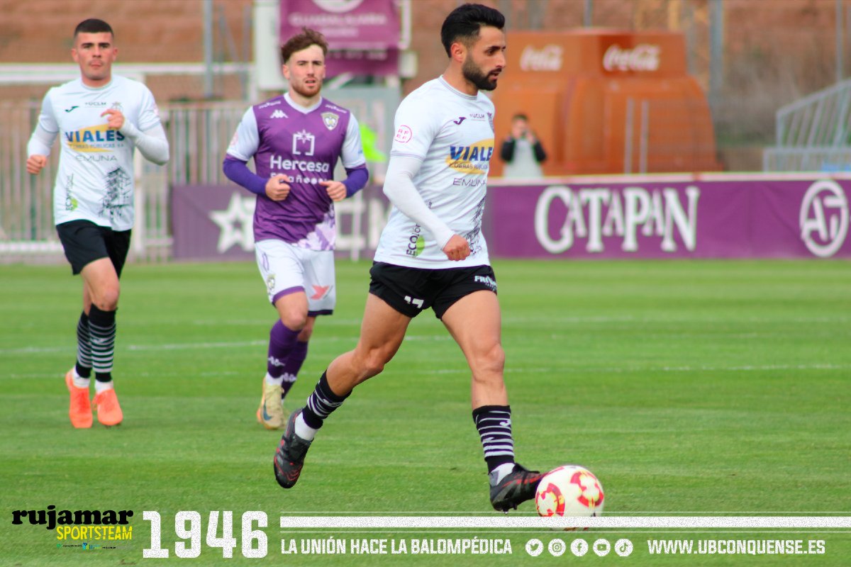 📢 #UBConquense❗ 

Visitábamos al Deportivo Guadalajara en un autentico partidazo. 

En la primera mitad y pese al peligro del equipo alcarreño contamos con ocasiones para irnos con ventaja en el marcador. 

En la segunda mitad nos tocó defender y lo hicimos de forma