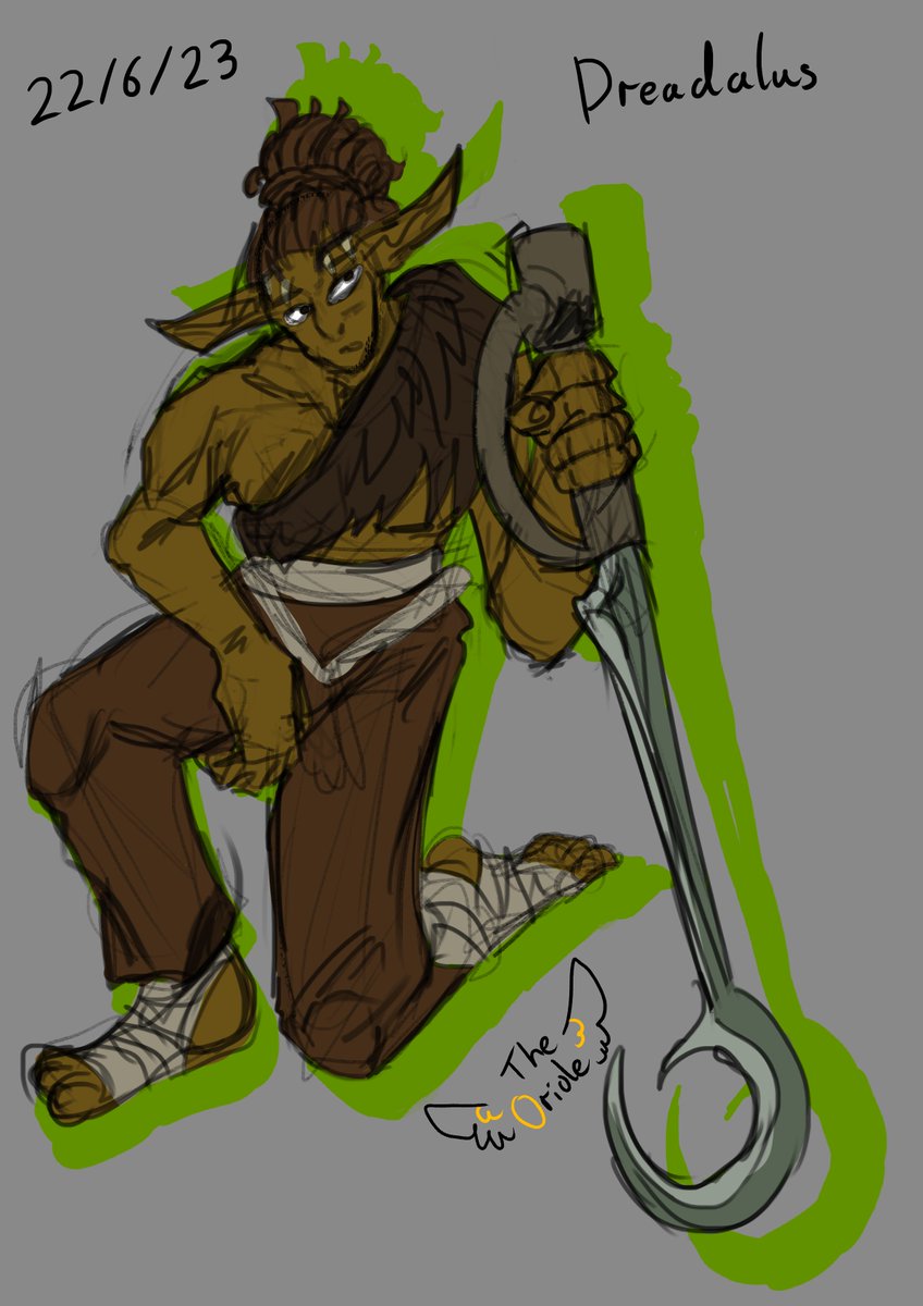 Ink_Orinthae's tweet photo. Elf dad. Honestly I was really surprised that out of the entire family, it was him that came up first.
#Art #CharacterDesign #CharacterArt #OC #OCart #Elf #Elfman https://t.co/OduL4z9T8A
