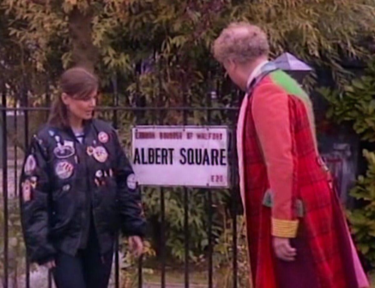 The Sixth Doctor (Colin Baker) and Ace (Sophie Aldred) #DoctorWho #DrWho