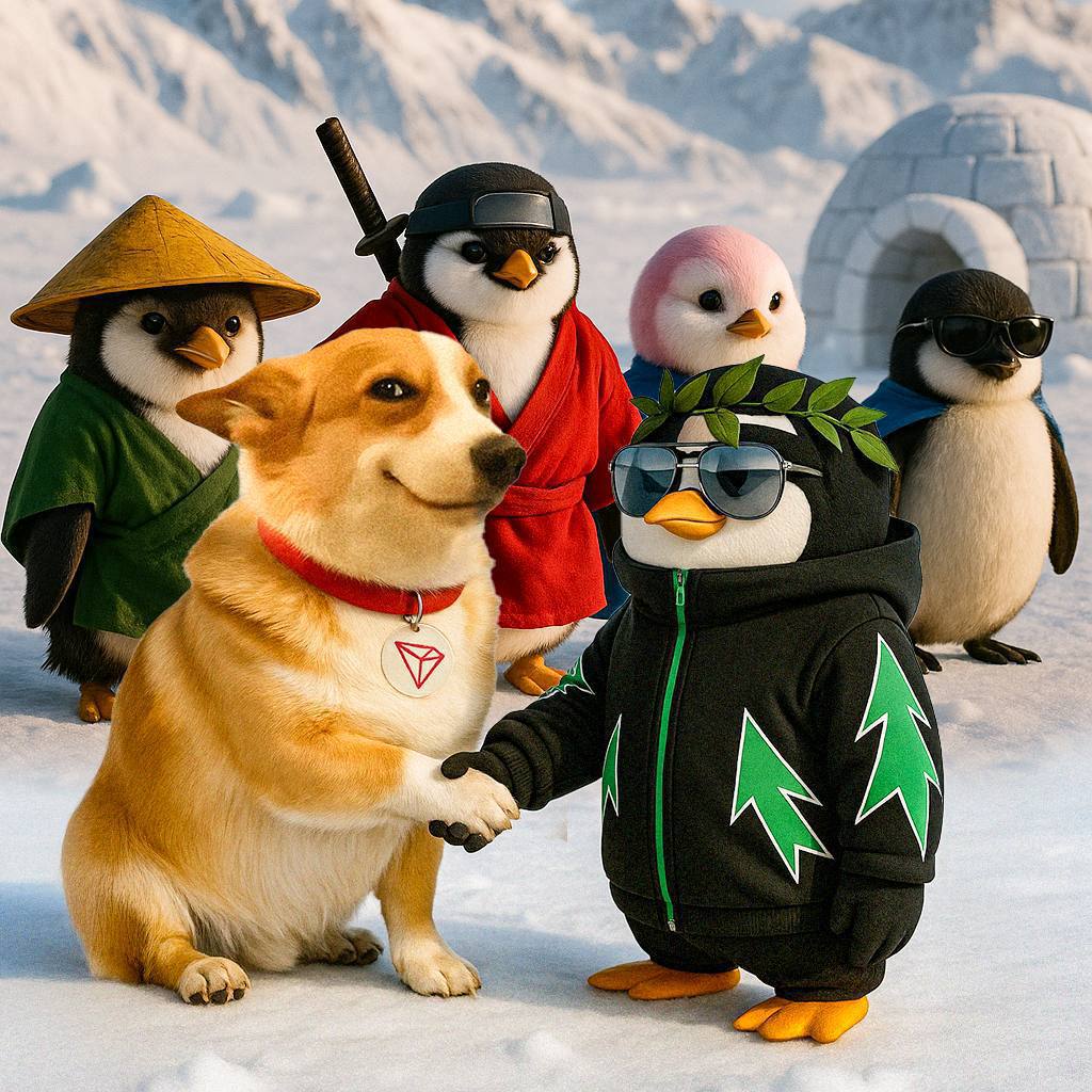 Did you know every penguin has a dog best fren? 🐧☀️🐶

We’ve teamed up with the <a href="/pudgypenguins/">Pudgy Penguins</a> community to give away WL spots to the Huddle!

More info in the Pudgy Penguins Discord 🤝