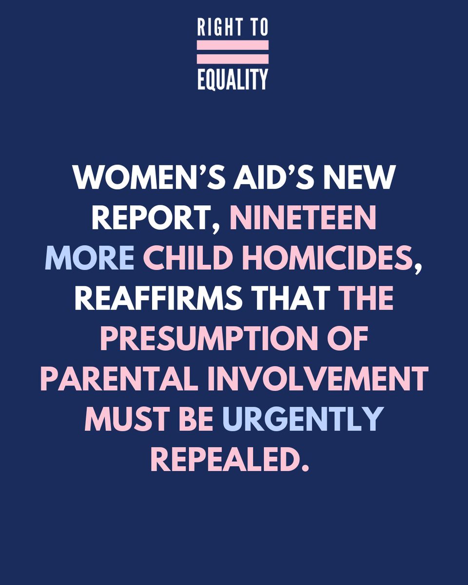 Today, findings from <a href="/womensaid/">Women's Aid</a>  Nineteen More Child Homicides report were presented during <a href="/APPGDVA/">APPGDVA</a> . It was a devastating reaffirmation of what survivors and advocates have said for years: the family court is a critical and dangerous blind spot in our national response to