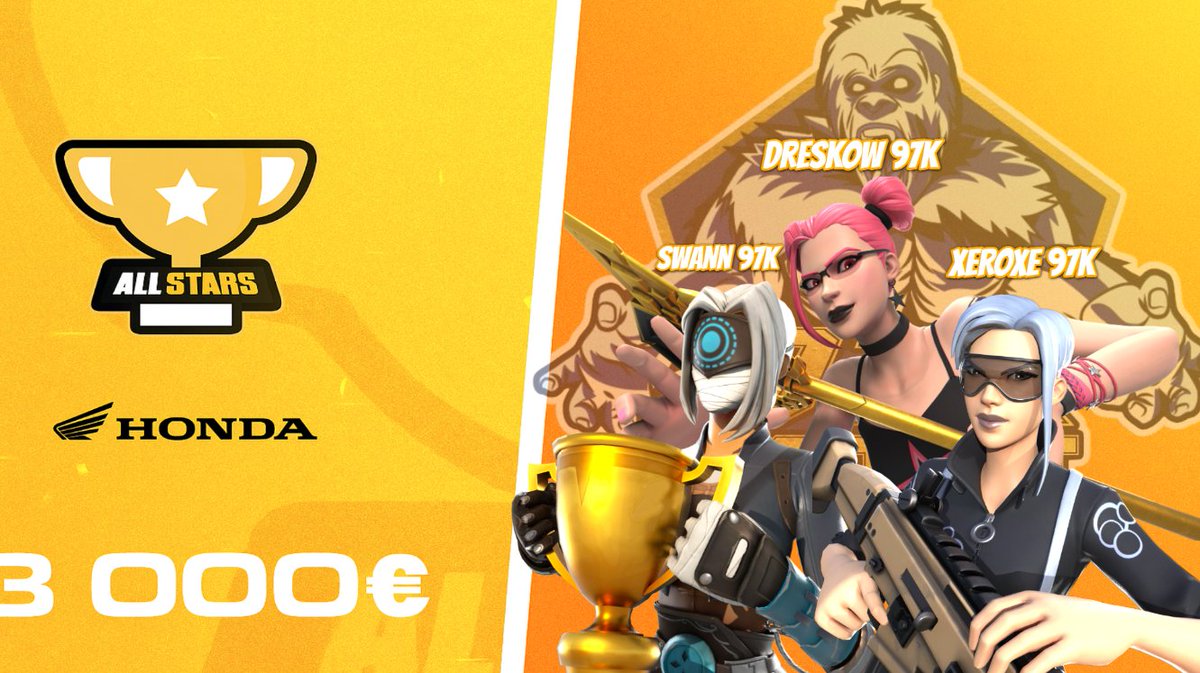 Voici notre équipe pour la Stizo Cup Trio ! #97k #cup #stizo