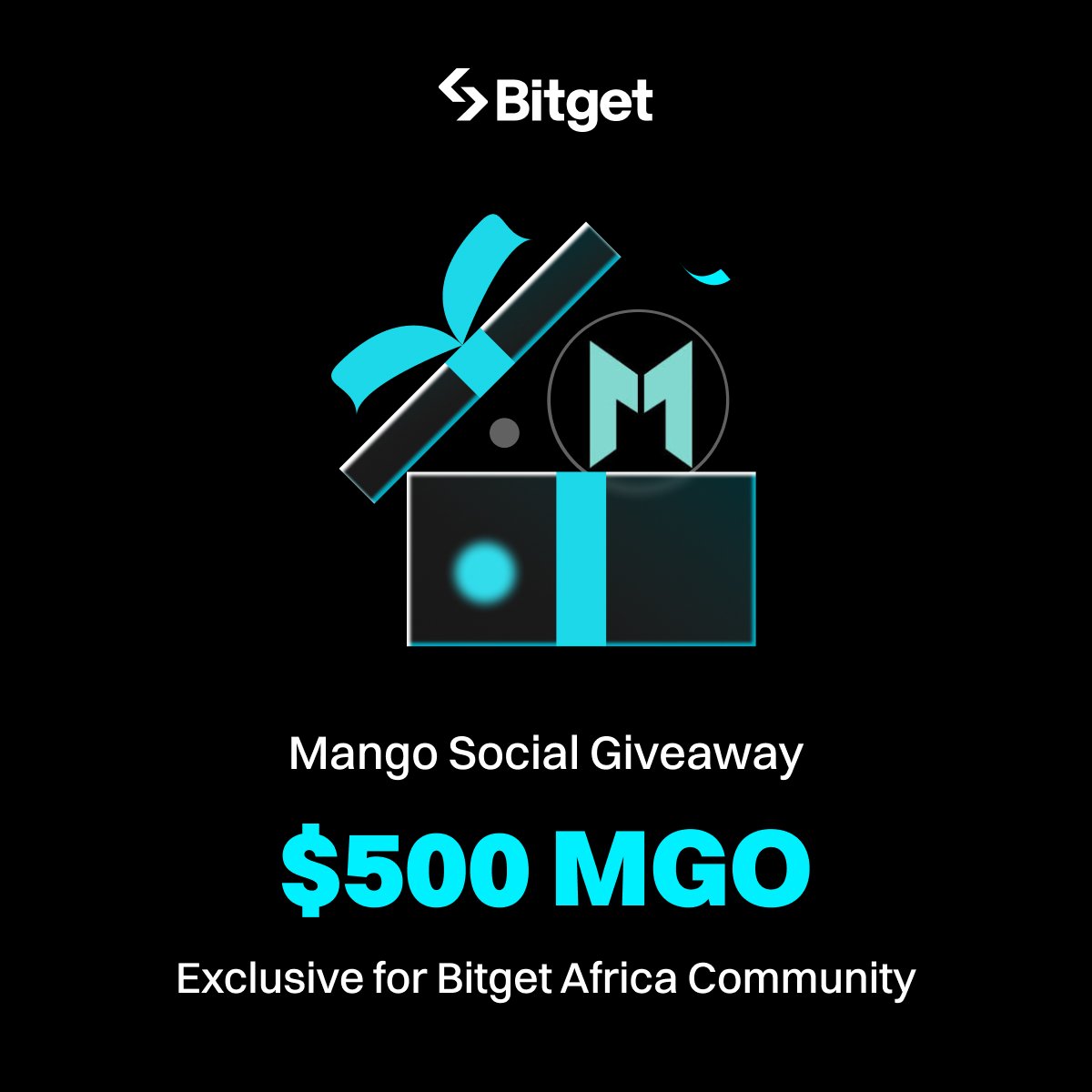 Bitget Africa (@bitgetafrica) on Twitter photo ❇️ $500 in $MGO giveaway ❇️
To enter:
🔹 Follow <a href="/BitgetAfrica/">Bitget Africa</a>
🔹 Repost with #MGOListBitget
🔹 Fill entry gleam.io/9R41M/bitget-a…
Goodluck! 🍀 ❇️ $500 in $MGO giveaway ❇️
To enter:
🔹 Follow <a href="/BitgetAfrica/">Bitget Africa</a>
🔹 Repost with #MGOListBitget
🔹 Fill entry gleam.io/9R41M/bitget-a…
Goodluck! 🍀