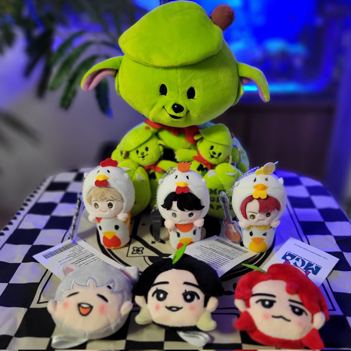 Mrs. GREEN APPLE からあげクン ぬいぐるみキーチェーン 3種