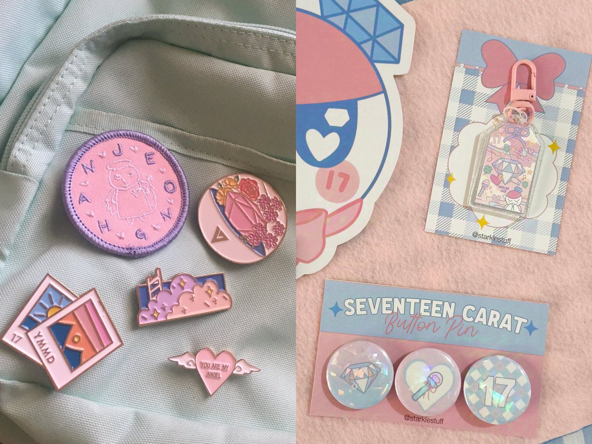 [ Help 🔁&amp;💖 ] 
Open Pre-Order #SEVENTEEN Fanmerch✨
by <a href="/seishiya/">hy✨ comms open</a> / <a href="/starklestuff/">Starkle✧</a>

🗓 23 June - 6 July 2025
🇮🇩🔗 bit.ly/17FanMerchINA
🌍🔗 bit.ly/17FanMerchINTL
WW GO please DM~ ♡

t: wts, fanmerch seventeen, carat, caratbong, enamel pin, keychain, sticker