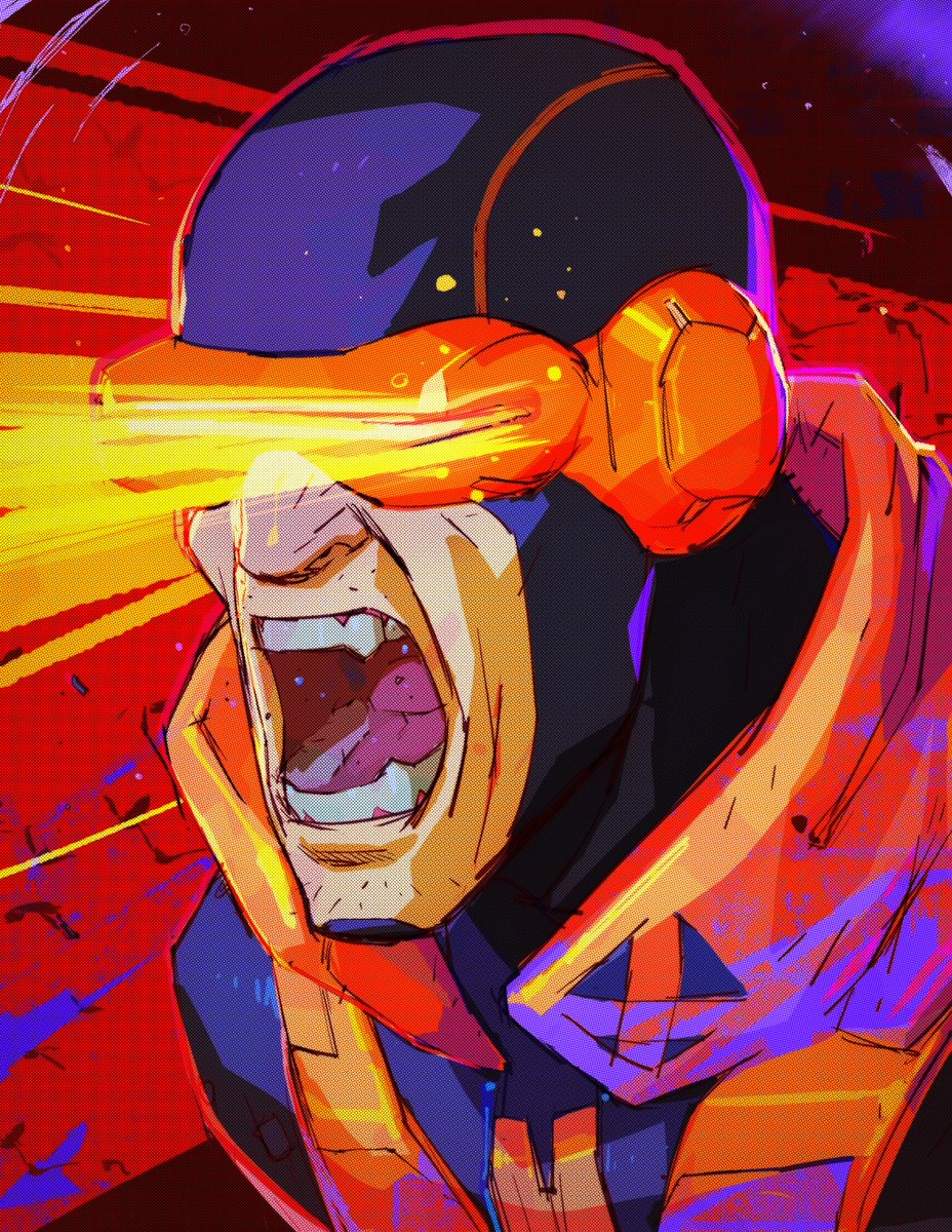 OPTIC BLAST 
-
#Cyclops #marvelcomics #xmen