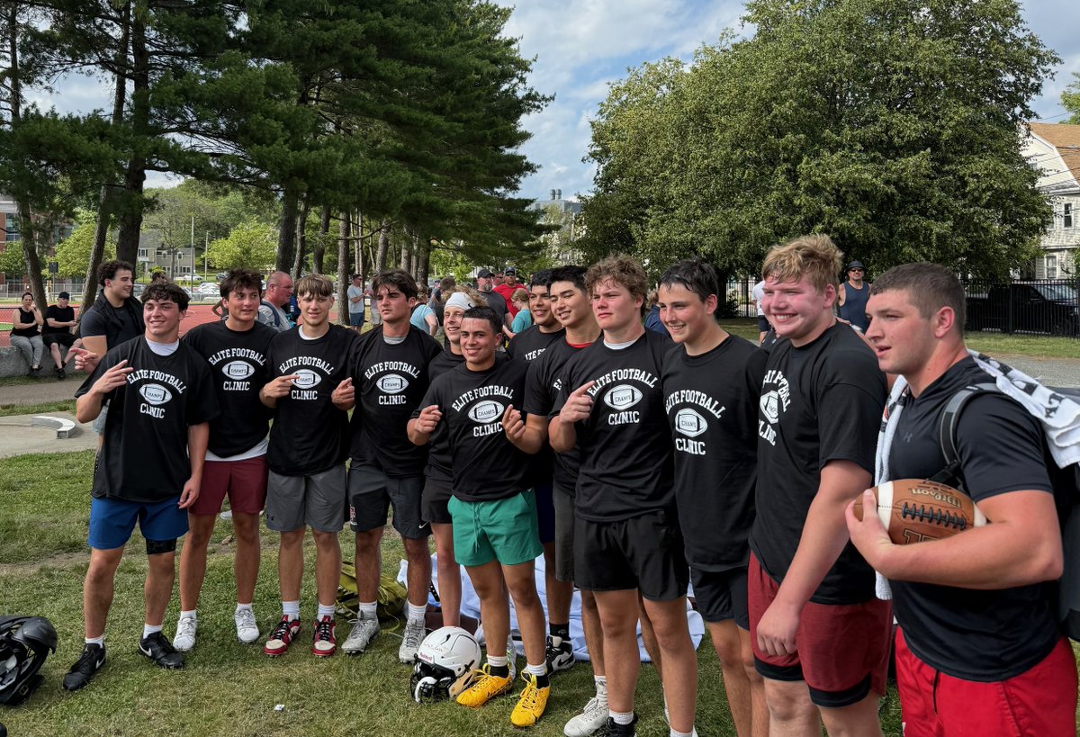 Nickolas Roell (@nickroell53) on Twitter photo Just finished two great days of camp at Tufts. <a href="/EliteFBClinics/">Elite Football Clinics</a> Thank you Coaches! Congrats and good luck to fellow team Arizona champions!
<a href="/PFC_Football/">Premier Football Consulting</a> <a href="/COACH_PAPAS/">Nico Papas</a> <a href="/tfledder/">Tim Fledderjohn</a> Just finished two great days of camp at Tufts. <a href="/EliteFBClinics/">Elite Football Clinics</a> Thank you Coaches! Congrats and good luck to fellow team Arizona champions!
<a href="/PFC_Football/">Premier Football Consulting</a> <a href="/COACH_PAPAS/">Nico Papas</a> <a href="/tfledder/">Tim Fledderjohn</a>
