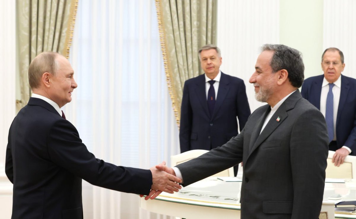 🇷🇺🇮🇷 Президент России В.В.#Путин в ходе встречи с главой МИД Ирана А.Аракчи:

💬 Абсолютно неспровоцированная агрессия против Ирана не имеет под собой никаких оснований и никаких оправданий.

t.me/MID_Russia/616…

#РоссияИран