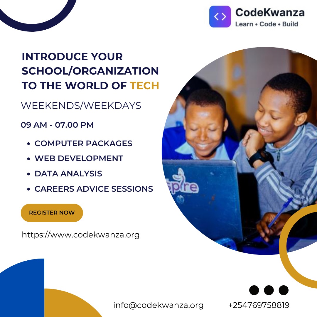 CodeKwanza's tweet photo. New intake alert!  
Ready to study Python, HTML, and JavaScript for free?  
Join our coding boot camp.
 There is no need for prior experience.  Apply now.

#JoinCodeKwanza https://t.co/WOh7oKqfUo