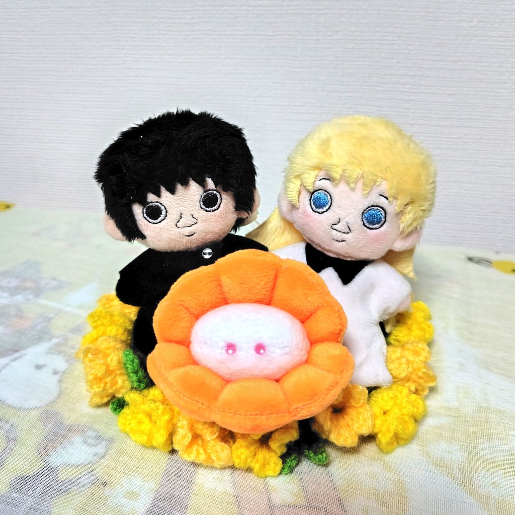 クニットとスクルットのぬいはショコハジロ様の型紙を使わせていただきました〜🥰
ショコハジロさんのホタテちゃんかわいいので一緒に撮影🦪